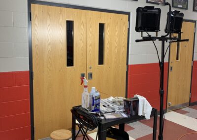 gym door