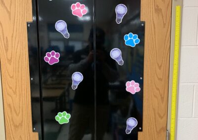 doors with closed window armor