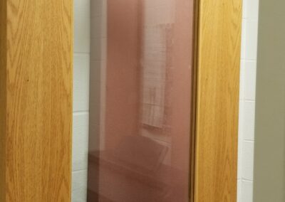 Seneca East half glass window picture