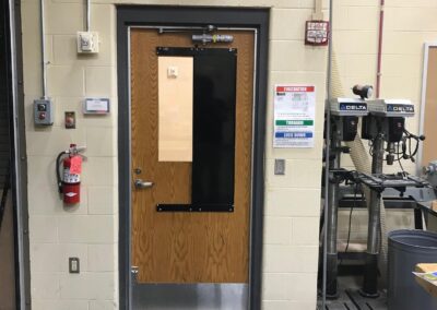 Shop door open